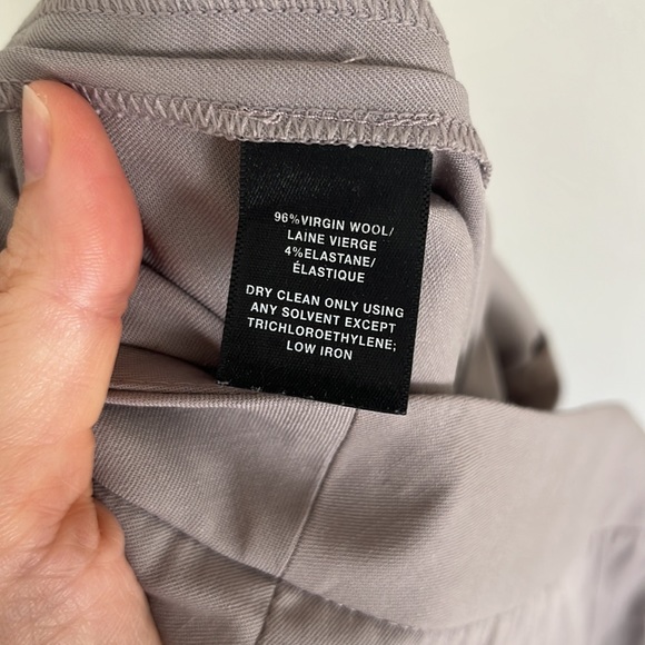 Lafayette 148 Wool Trousers 4 (size 2 on tag, measurements indicate 4/6) - Picture 8 of 9